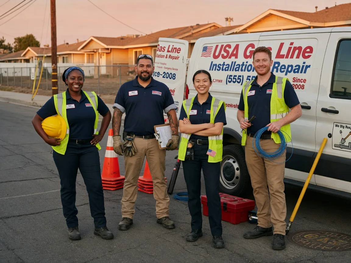 Gas Line Installation company in Friona, TX